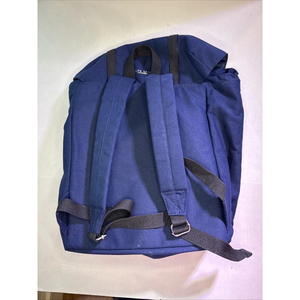 NEW POLO RALPH LAUREN Fragrances Navy Backpack Travel Hiking Gym Weekender Bag